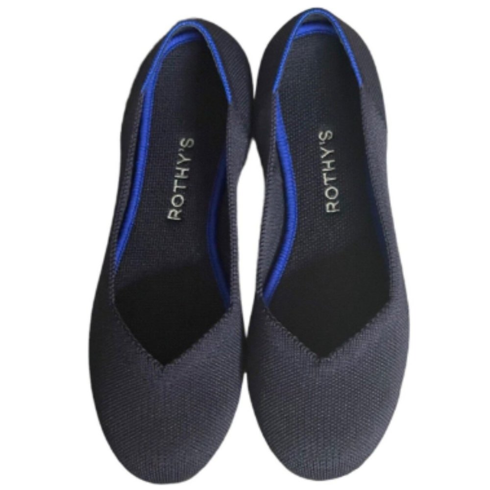 Rothy's The Flat Round Toe in Navy